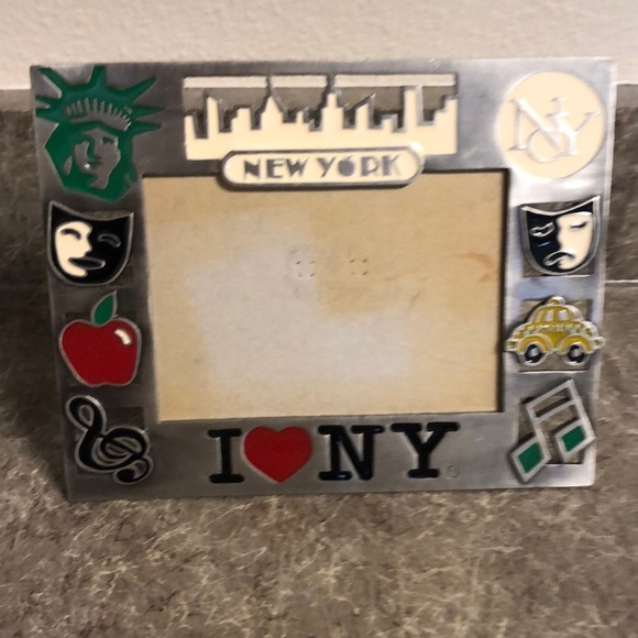Jay Joshua I love NY metal picture frame - Picture 2 of 5